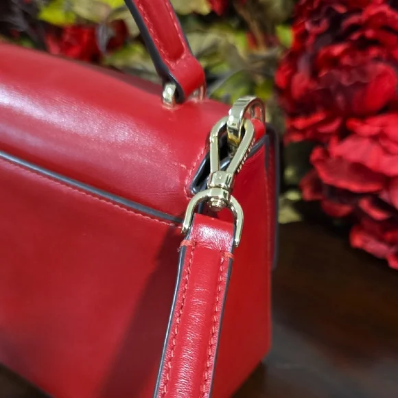 Kate Spade Vibrant Red Crossbody Bag - Picture 4 of 7